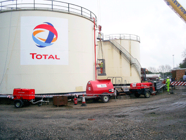 LTG and Total Isle of Man Terminal - storage tank services